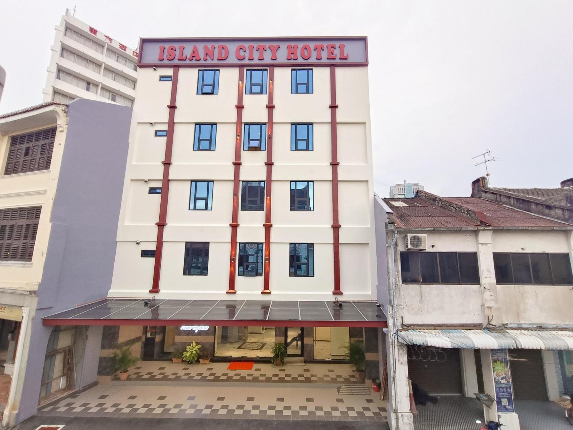 Capital O 90897 Island City Hotel George Town Exteriör bild