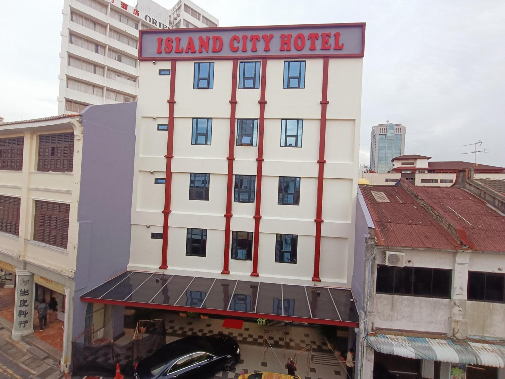 Capital O 90897 Island City Hotel George Town Exteriör bild